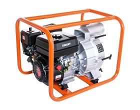 Мотопомпа, 6,5 л.с., 1000 л/мин, Gigant WPL-1000