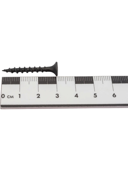 Саморезы Gigant 3,5x32, потайная головка, крупный шаг, оксидированный, 500 шт. 123548