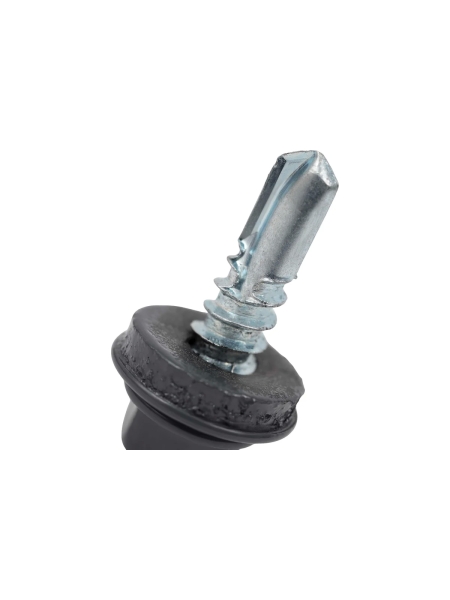 Gigant Кровельный саморез цинк 5,5х19 RAL 7024 сверло 250 шт G-124106