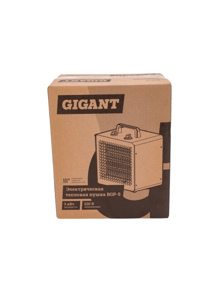 Электрическая тепловая пушка 3 кВт Gigant BGP-5