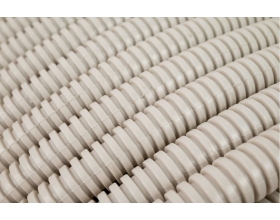 Гофрированная труба ПВХ Gigant легкая серая D20 с зондом 100м 10120-100GI