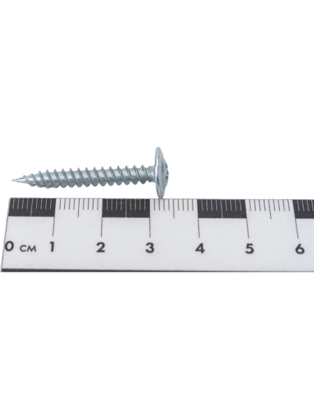 Саморезы Gigant 4,2x32, полусфера, острый, цинк, 1 кг (примерно 385 шт) 123569