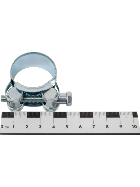 Хомут силовой шарнирный D29-31мм, оцинкованная сталь Gigant 123967