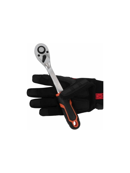 Набор шестигранных удлиненных головок Gigant с трещоткой 1/2" и удлинителем, 12 предметов GSRW-12/12