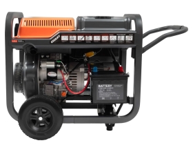 Дизельный генератор Gigant (5,5 кВт; эл.стартер; колёса и ручки) GDGL-5500