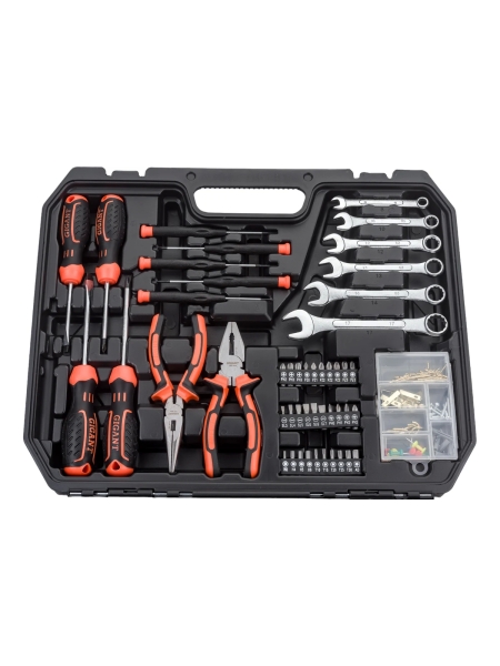 Набор инструментов для дома, 208 предметов Gigant GNJ-208