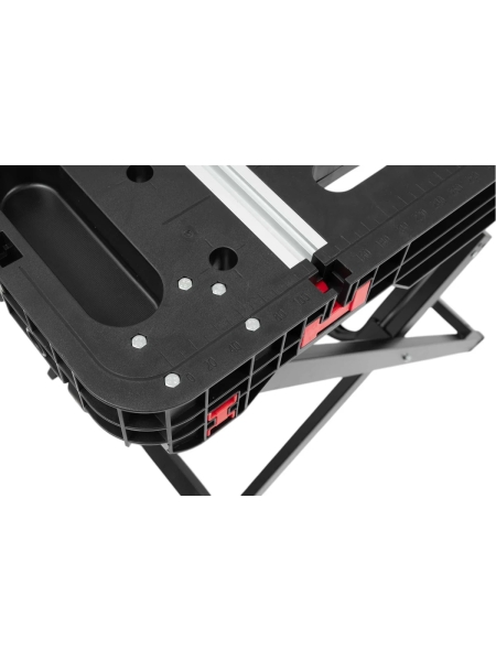 Мобильный рабочий стол Gigant пластик, нагрузка 350 кг, две быстро-зажимные струбцины GWPT-350