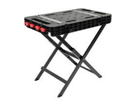 Мобильный рабочий стол Gigant пластик, нагрузка 350 кг, две быстро-зажимные струбцины GWPT-350