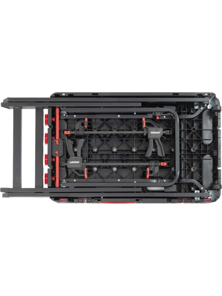 Мобильный рабочий стол Gigant пластик, нагрузка 350 кг, две быстро-зажимные струбцины GWPT-350