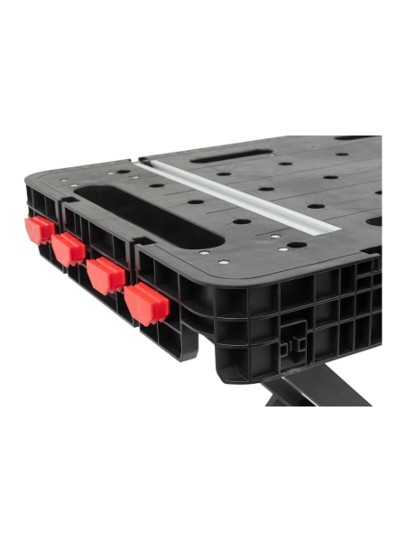 Мобильный рабочий стол Gigant пластик, нагрузка 350 кг, две быстро-зажимные струбцины GWPT-350