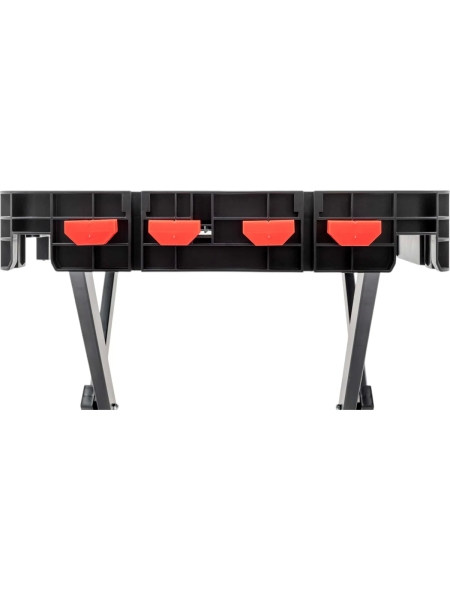 Мобильный рабочий стол Gigant пластик, нагрузка 350 кг, две быстро-зажимные струбцины GWPT-350