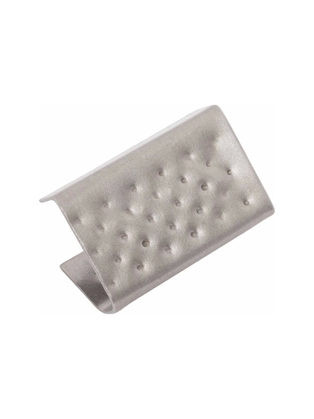 Скрепа стальная 15х27х0,5 для ПП ленты 1000 шт Gigant GSC-1527