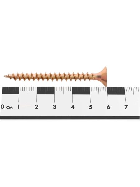 Саморезы универсальные Gigant пот/г желтые 6x60 100 шт 123837