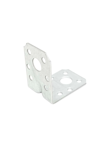 Крепежный уголок Gigant усиленный 50x35х1.5 мм цинк 123876