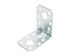 Крепежный уголок Gigant усиленный 50x35х1.5 мм цинк 123876