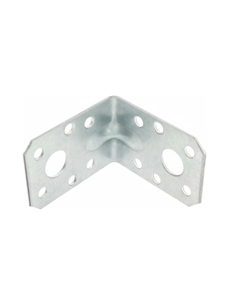 Крепежный уголок Gigant усиленный 50x35х1.5 мм цинк 123876