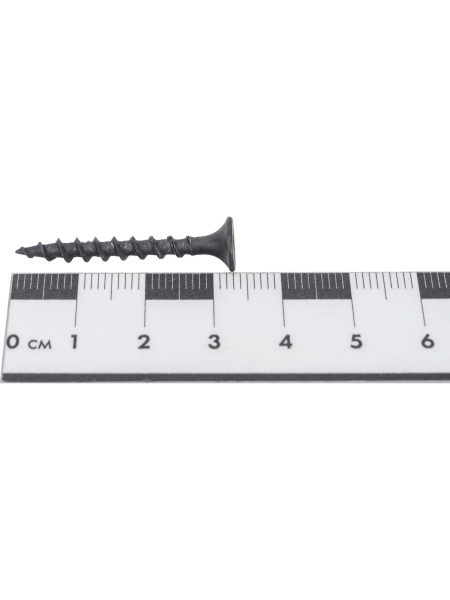 Саморезы Gigant 3,5x35, потайная головка, крупный шаг, оксидированный, 1 кг (примерно 501 шт) 123528