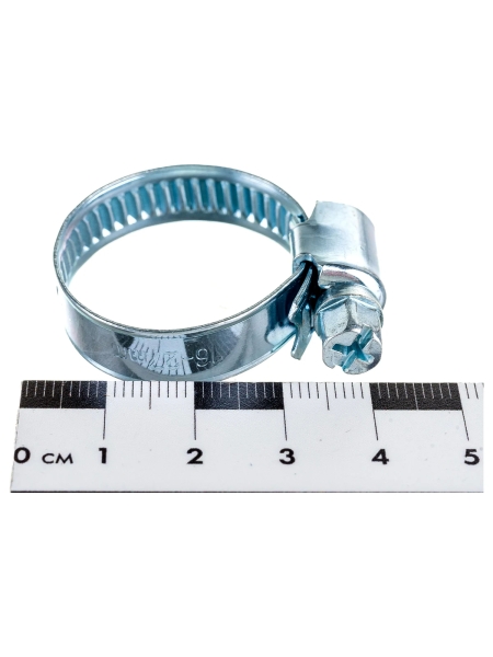 Червячный хомут оцинк Gigant 16-27 мм/9 W1, 25 шт G/1/29