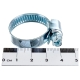 Червячный хомут оцинк Gigant 16-27 мм/9 W1, 25 шт G/1/29
