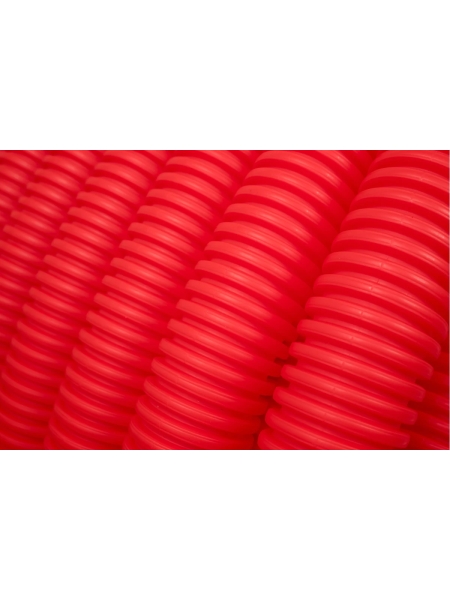 Gigant Труба гофрированная двустенная ПНД гибкая красная D50 с зондом 50м 801050GI