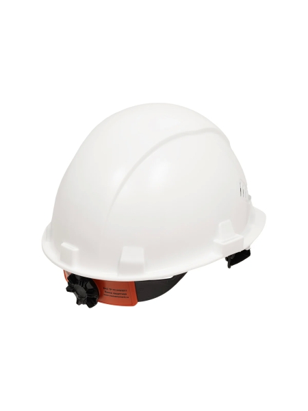 Защитная каска Gigant Fit белая, храповая регулировка GHF-22