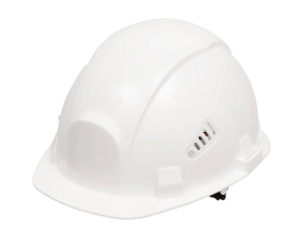 Защитная каска Gigant Fit белая, храповая регулировка GHF-22