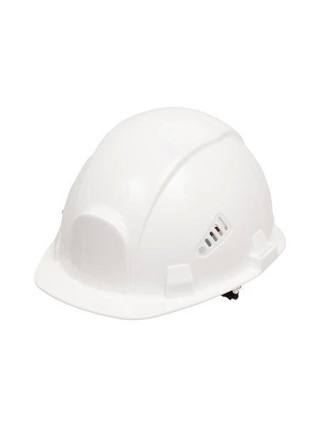 Защитная каска Gigant Fit белая, храповая регулировка GHF-22