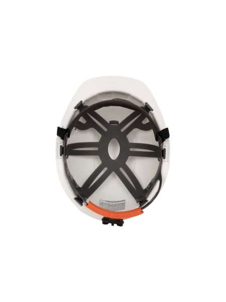 Защитная каска Gigant Fit белая, храповая регулировка GHF-22