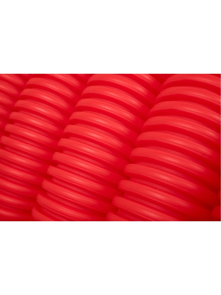 Gigant Труба гофрированная двустенная ПНД гибкая красная D63 с зондом 50м 801063GI