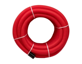 Gigant Труба гофрированная двустенная ПНД гибкая красная D63 с зондом 50м 801063GI