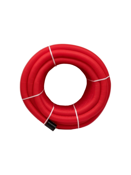 Gigant Труба гофрированная двустенная ПНД гибкая красная D63 с зондом 50м 801063GI