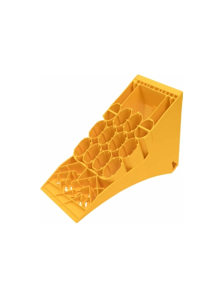 Упор противооткатный Gigant для грузового транспорта, желтый, 477х225х198. GNDC-3