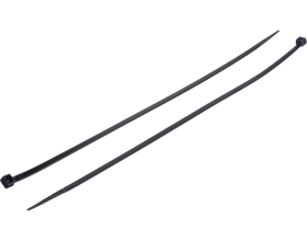 Нейлоновая хомут-стяжка Gigant 4,8х300 черный, 100 шт G/1/8