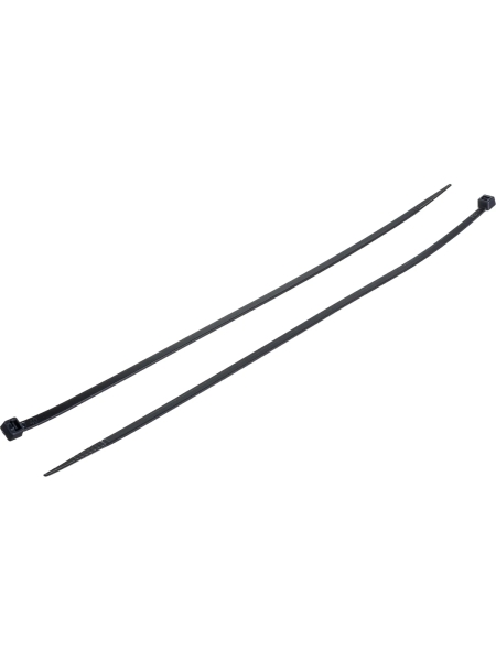Нейлоновая хомут-стяжка Gigant 4,8х300 черный, 100 шт G/1/8