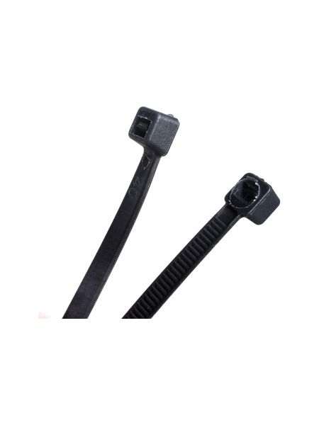 Нейлоновая хомут-стяжка Gigant 4,8х300 черный, 100 шт G/1/8