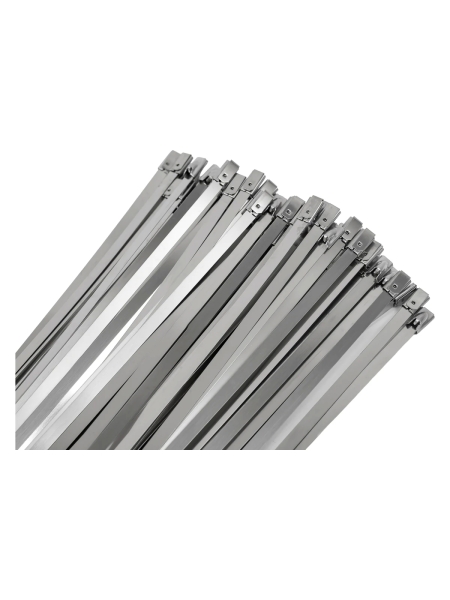 Стальные хомуты-стяжки Gigant нержавеющие 4,6х500мм 100шт. 123945