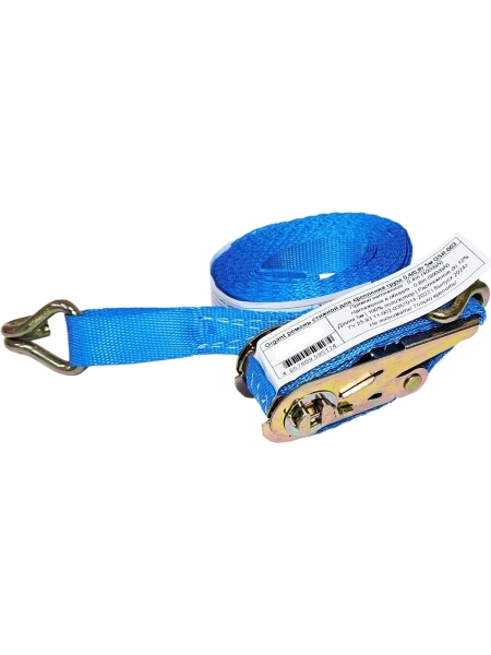 Стяжной ремень для крепления груза Gigant 0.4/0.8 т, 5 м GSR-003