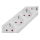 Сетевой фильтр с заземлением белый ПВС 3x1.5мм2, 6 розеток, 5м Gigant 80107