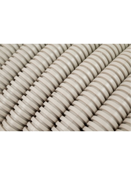 Гофрированная труба ПВХ Gigant тяжелая серая D20 с зондом 100м 11120GI