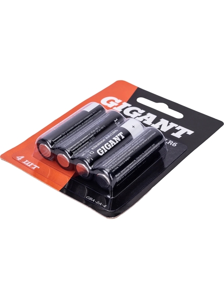 Батарейка Gigant Alkaline АА/LR6 блистер 4 шт. GBA-2A-4
