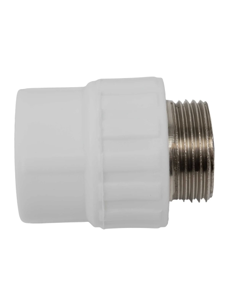 Муфта PP-R бел комб 25х3/4 НР Gigant GPM-25X34НР