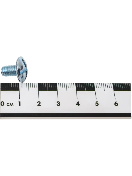 Gigant Винт с полукруглой головкой оцинк. М6x10 200 шт 124030