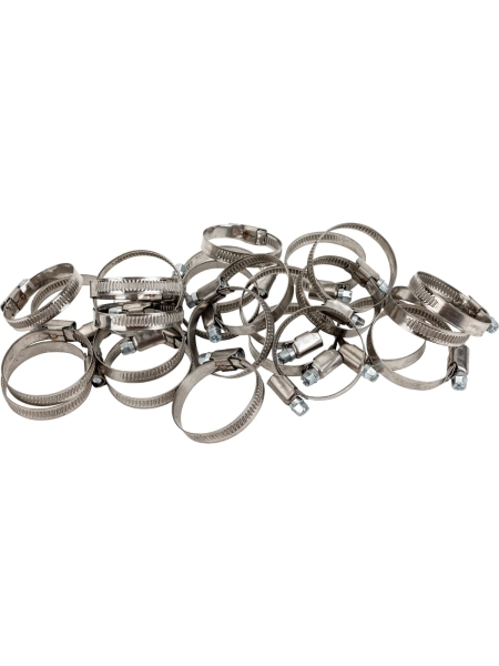 Червячный хомут нерж Gigant 30-45 мм/9 W2, 25 шт G/1/46