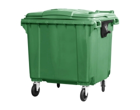 Прямоугольный мусорный контейнер Gigant 1100 л IPG-04