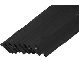 Трубка термоусадочная Gigant (2:1) 25.0/12.5мм, черная, 10шт по 1м G-80140