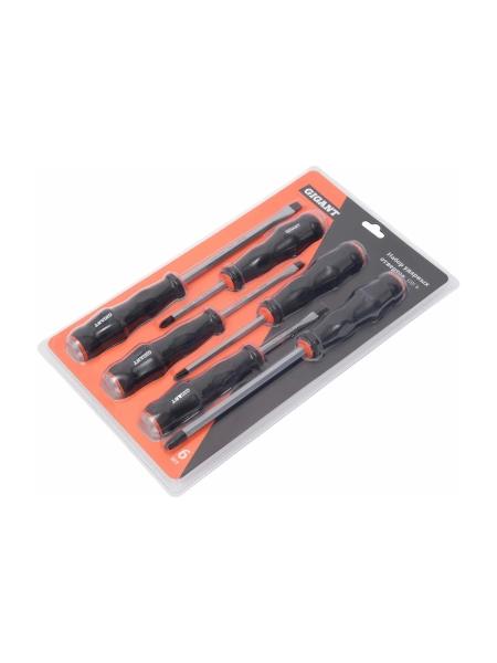 Набор ударных отверток Gigant 6 шт GSI-6