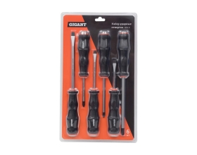 Набор ударных отверток Gigant 6 шт GSI-6