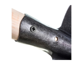 Совковая рельсовая лопата с черенком Gigant с ребрами жесткости (сталь 1.2мм) GSS-01