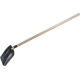 Совковая рельсовая лопата с черенком Gigant с ребрами жесткости (сталь 1.2мм) GSS-01