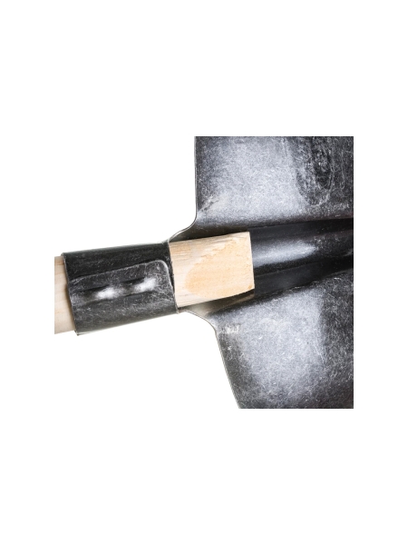 Совковая рельсовая лопата с черенком Gigant с ребрами жесткости (сталь 1.2мм) GSS-01